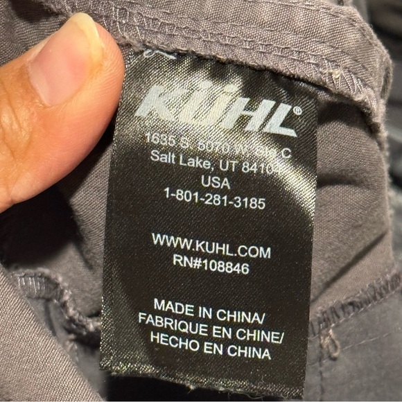 Kuhl Women’s 4 Regular Gray Legendary Pants Outdoor Hiking Trail Gorpcore - Picture 4 of 10